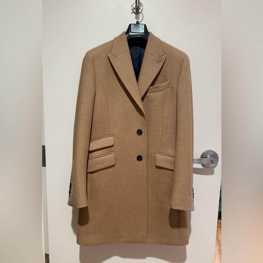 Bonne Gueule French label 100% wool coat EU 50